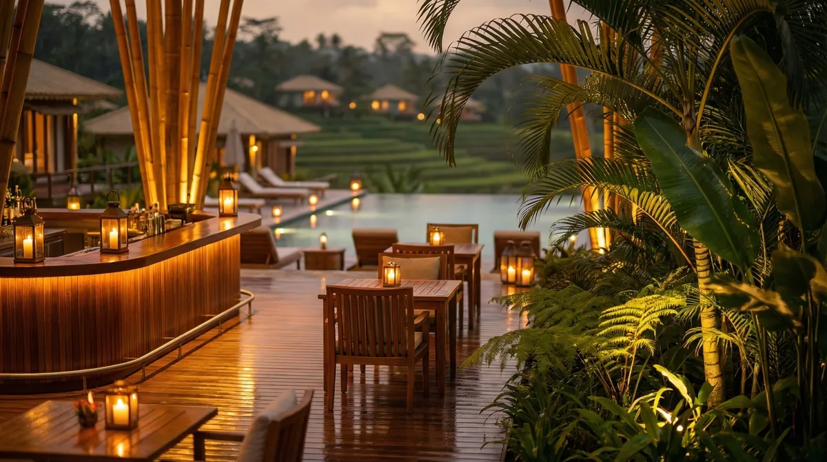 AMANI Nature Resort — bedroom with a view