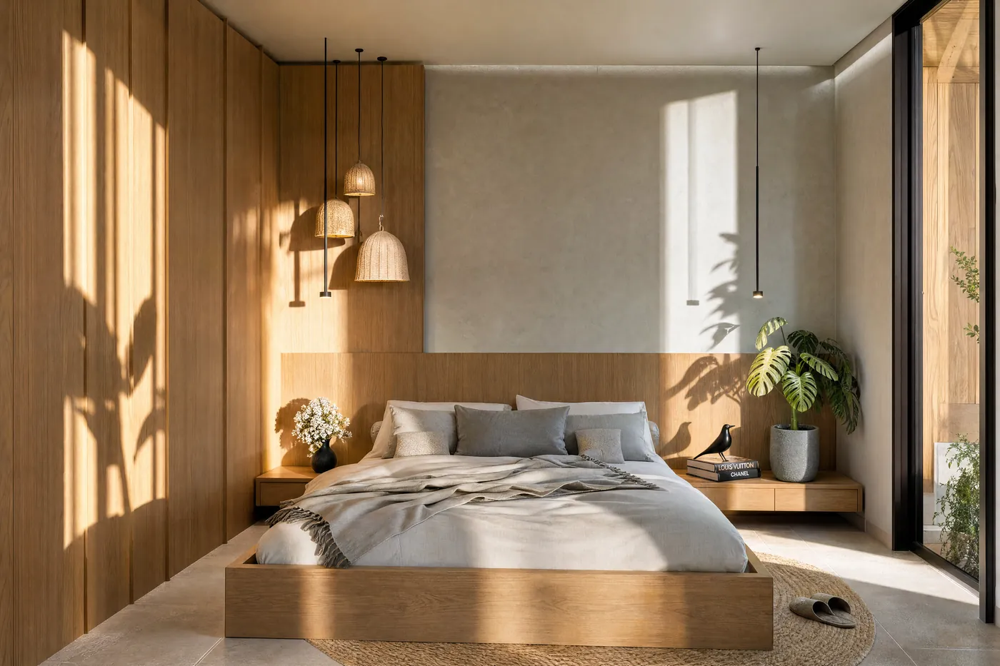 Villa Seseh — master bedroom